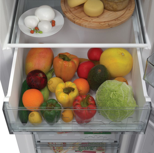 Холодильник Candy CCRN 6200W белый (двухкамерный) фото 6