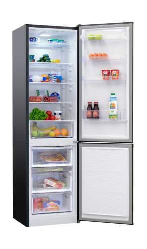 Холодильник Nordfrost NRB 154 232 черный матовый (двухкамерный) фото 2