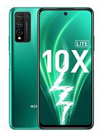 Смартфон Honor 10X Lite 128Gb 4Gb зеленый моноблок 3G 4G 6.67" 1080x2400 Android 10 HMS 24Mpix WiFi GPS GSM900/1800 GSM1900 MP3