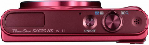 Фотоаппарат Canon PowerShot SX620 HS красный 20.2Mpix Zoom25x 3" 1080p SDXC/SD/SDHC CMOS 1x2.3 IS opt 5minF 2.5fr/s 30fr/s HDMI/WiFi/NB-13L фото 4