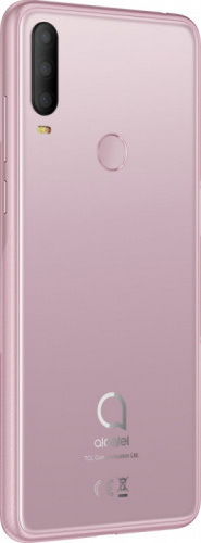 Смартфон Alcatel 5048Y 3X 64Gb 4Gb розовый моноблок 3G 4G 2Sim 6.52" 720x1600 Android 9.0 16Mpix 802.11 b/g/n NFC GPS GSM900/1800 GSM1900 MP3 FM A-GPS microSD max128Gb фото 6