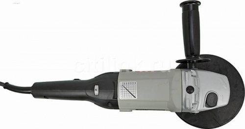 Полировальная машина Интерскол УПМ-180/1300Э 1300Вт 3000об/мин рез.шпин.:M14 d=180мм (27.1.1.12) фото 3