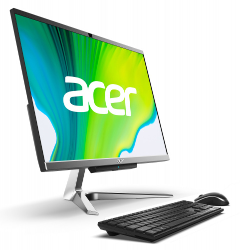 Моноблок Acer Aspire C24-963 23.8" Full HD i3 1005 G1 (1.2)/8Gb/SSD256Gb/UHDG/Endless/GbitEth/WiFi/BT/65W/клавиатура/мышь/Cam/серебристый 1920x1080 фото 5