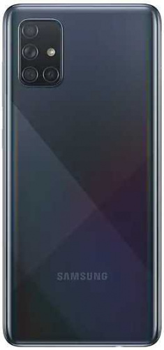 Смартфон Samsung SM-A715F Galaxy A71 128Gb 6Gb черный моноблок 3G 4G 2Sim 6.7" 1080x2400 Android 10 64Mpix 802.11 a/b/g/n/ac NFC GPS GSM900/1800 GSM1900 TouchSc MP3 microSD max512Gb фото 2