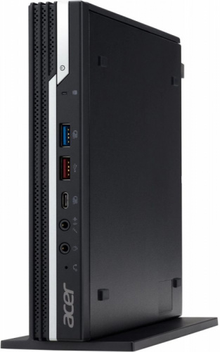 Неттоп Acer Veriton N4660G PG G5400T (3.1)/4Gb/SSD128Gb/UHDG 610/Endless/GbitEth/WiFi/BT/65W/клавиатура/мышь/черный фото 3