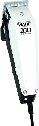 Машинка для стрижки Wahl Home Pro 200 clipper белый/черный 10Вт (насадок в компл:4шт)