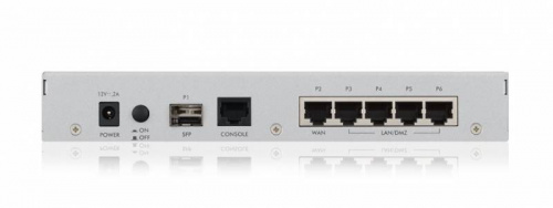 Межсетевой экран Zyxel USG20-VPN (USG20-VPN-RU0101F) 10/100/1000BASE-TX/SFP серебристый фото 4