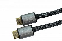 Кабель аудио-видео LAZSO WH-111-B HDMI (m)/HDMI (m) 0.5м. позолоч.конт. черный (WH-111(0,5M)-B)