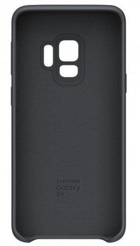 Чехол (клип-кейс) Samsung для Samsung Galaxy S9 Silicone Cover черный (EF-PG960TBEGRU) фото 3