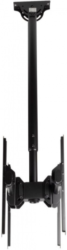 Кронштейн для телевизора Arm Media LCD-1750 черный 26"-65" макс.90кг потолочный поворот и наклон фото 12