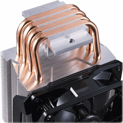 Устройство охлаждения(кулер) Cooler Master Hyper H412R Soc-AM5/AM4/1151/1200/1700 4-pin 18-29dB Al+Cu 120W 358gr Ret фото 2