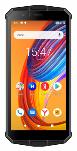 Смартфон Haier Titan T1 16Gb 2Gb черный моноблок 3G 4G 2Sim 5" 480x960 Android 9.0 8Mpix 802.11 a/b/g/n/ac GPS GSM1900 TouchSc Ptotect MP3 FM A-GPS microSD max128Gb