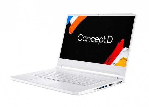 Ноутбук Acer ConceptD 7 Pro CN715-71P-70XB Core i7 9750H/32Gb/SSD1Tb+1Tb/NVIDIA Quadro RTX 5000 16Gb/15.6"/IPS/UHD (3840x2160)/Windows 10 Professional 64/white/WiFi/BT/Cam/5500mAh фото 7