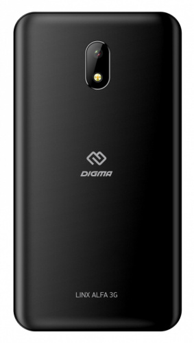 Смартфон Digma Alfa 3G Linx 4Gb 512Mb черный моноблок 3G 2Sim 4" 480x800 Android 8.1 2Mpix WiFi GPS GSM900/1800 GSM1900 TouchSc MP3 FM microSD max32Gb фото 2