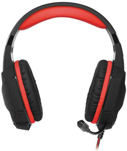 Наушники с микрофоном Sven AP-G988MV черный/красный 2.2м накладные оголовье (SV-014797) фото 2