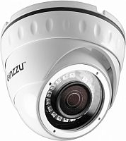 Камера видеонаблюдения Ginzzu HAD-2035S 3.6-3.6мм цветная корп.:белый