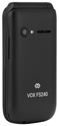 Мобильный телефон Digma VOX FS240 32Mb черный раскладной 2Sim 2.44" 240x320 0.08Mpix GSM900/1800 FM microSDHC max32Gb фото 17