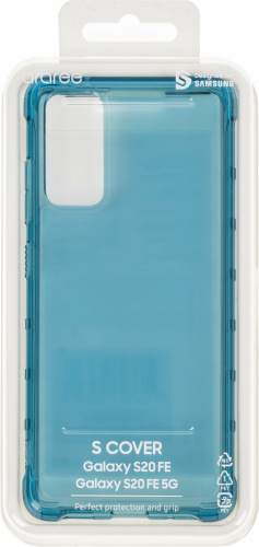 Чехол (клип-кейс) Samsung для Samsung Galaxy S20 FE araree S cover синий (GP-FPG780KDALR)