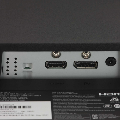 Монитор HP 27" Gaming X27q черный IPS 16:9 HDMI 400cd 178гр/178гр 2560x1440 DisplayPort Ultra HD 2K (1440p) фото 8