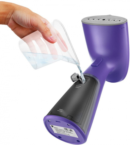 Отпариватель ручной Kitfort КТ-983-1 1000Вт фиолетовый фото 3