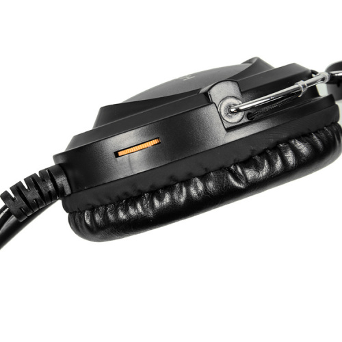 Наушники с микрофоном A4Tech HS-19 серебристый/черный 2м накладные оголовье (HS-19 (GREY)) фото 4