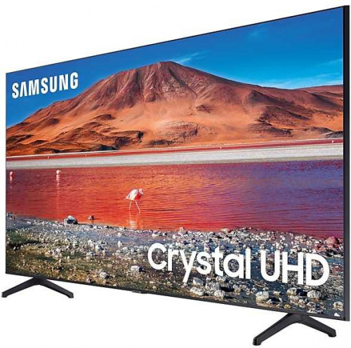 Телевизор LED Samsung 55" UE55TU7100UXRU 7 черный/Ultra HD/1400Hz/DVB-T2/DVB-C/DVB-S2/USB/WiFi/Smart TV (RUS) фото 3