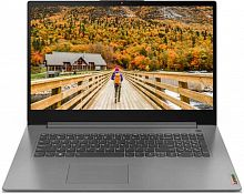 Ноутбук Lenovo IdeaPad 3 17ITL6 Core i5 1135G7 8Gb SSD256Gb Intel Iris Xe graphics 17.3" IPS FHD (1920x1080) noOS grey WiFi BT Cam