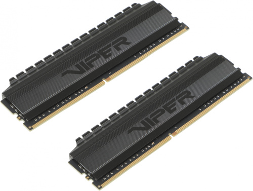 Память DDR4 2x8GB 3000MHz Patriot PVB416G300C6K Viper 4 Blackout RTL Gaming PC4-24000 CL16 DIMM 288-pin 1.35В dual rank с радиатором Ret фото 2