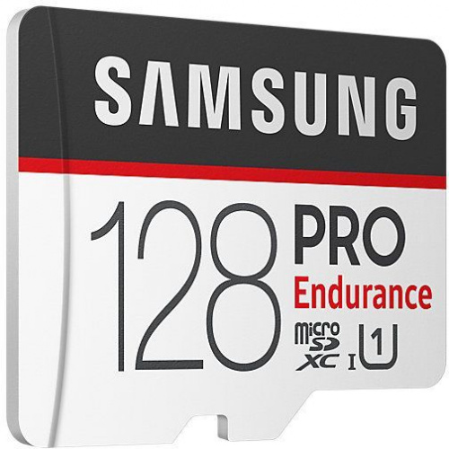 Флеш карта microSDXC 128Gb Class10 Samsung MB-MJ128GA/RU PRO Endurance + adapter фото 3