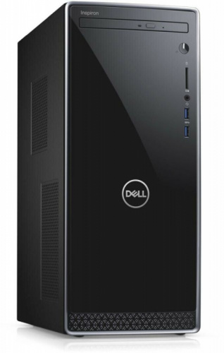 ПК Dell Inspiron 3671 MT i5 9400 (2.9)/8Gb/1Tb 7.2k/SSD256Gb/GTX1650 4Gb/DVDRW/Linux Ubuntu/GbitEth/WiFi/BT/290W/клавиатура/мышь/черный