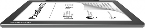 Электронная книга PocketBook 970 7.8" E-Ink Carta 1200x825 Touch Screen 1Ghz 1Gb/8Gb/microSDHC/подсветка дисплея серый фото 4