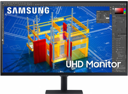 Монитор Samsung 32" S32A704NWI черный VA LED 5ms 16:9 HDMI глянцевая 300cd 178гр/178гр 3840x2160 DisplayPort Ultra HD 6.1кг фото 4