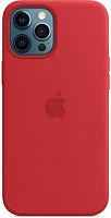 Чехол (клип-кейс) Apple для Apple iPhone 12 Pro Max Silicone Case with MagSafe красный (MHLF3ZE/A)