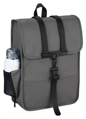 Рюкзак для ноутбука 15.6" Hama Perth серый/серый полиуретан (00185691) (упак.:1шт) фото 8