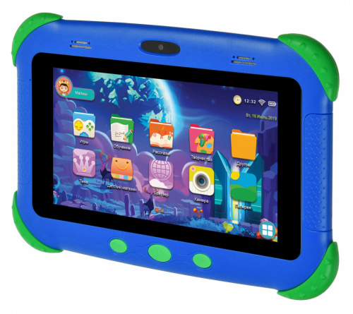 Планшет Digma CITI Kids MT8321 (1.3) 4C RAM2Gb ROM32Gb 7" IPS 1024x600 3G Android 9.0 синий 2Mpix 0.3Mpix BT WiFi Touch microSDHC 64Gb minUSB 2800mAh фото 5