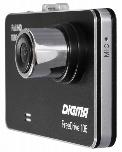 Видеорегистратор Digma FreeDrive 106 черный 1.3Mpix 1080x1920 1080p 120гр. GP1248 фото 2
