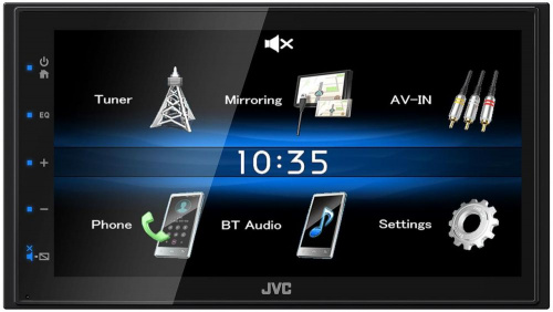 Автомагнитола JVC KW-M25BT 2DIN 4x50Вт