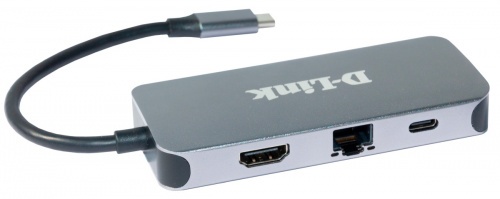 Разветвитель USB 3.0 D-Link DUB-2335 4порт. черный (DUB-2335/A1A) фото 3