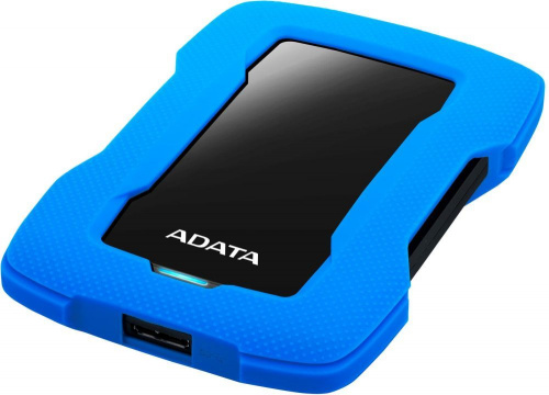 Жесткий диск A-Data USB 3.0 4Tb AHD330-4TU31-CBL HD330 DashDrive Durable 2.5" синий фото 2