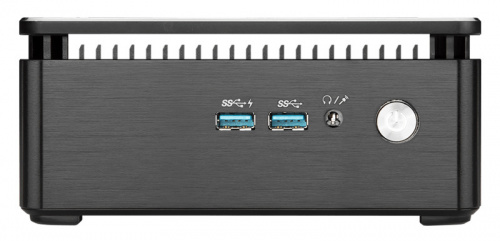 Неттоп MSI Cubi 3 Silent S-038XRU slim i3 7100U (2.4)/4Gb/500Gb/HDG620/noOS/GbitEth/WiFi/BT/65W/черный/серебристый фото 3