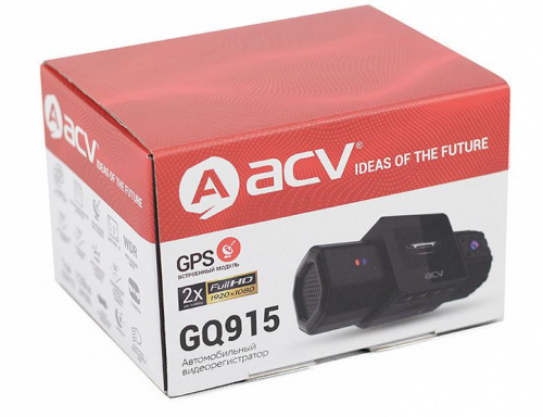 Видеорегистратор ACV GQ915 черный 1080x1920 1080p 155гр. GPS NT96663 фото 5