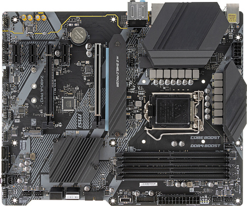 Материнская плата MSI Z490-A PRO Soc-1200 Intel Z490 4xDDR4 ATX AC`97 8ch(7.1) 2.5Gg RAID+HDMI+DP фото 17
