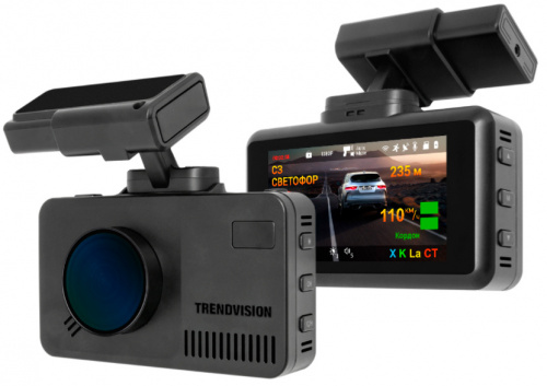 Видеорегистратор с радар-детектором TrendVision DriveCam GPS черный фото 2