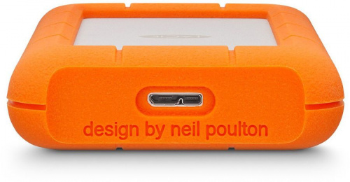 Жесткий диск Lacie Original USB 3.0 4Tb LAC9000633 Rugged Mini 2.5" оранжевый фото 3