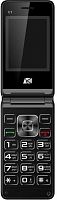 Мобильный телефон ARK V1 черный раскладной 2Sim 2.4" 240x320 2Mpix GSM900/1800 MP3 FM microSD max32Gb
