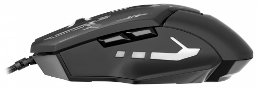 Мышь Оклик 779G черный оптическая (3600dpi) USB (6but) фото 5