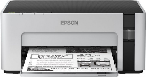 Принтер струйный Epson M1100 (C11CG95405) A4 USB серый/черный фото 4