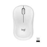 Мышь Logitech M221 SILENT белый оптическая (1000dpi) silent беспроводная USB для ноутбука (3but)