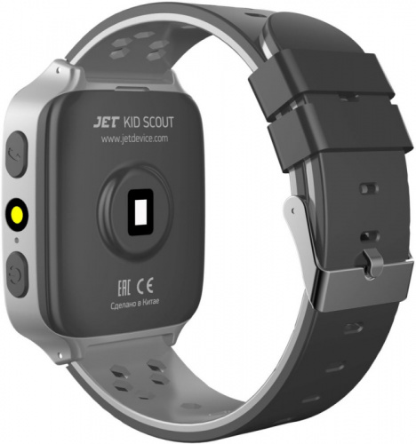 Смарт-часы Jet Kid Scout 45мм 1.44" TFT серый (SCOUT GREY+BLACK) фото 4