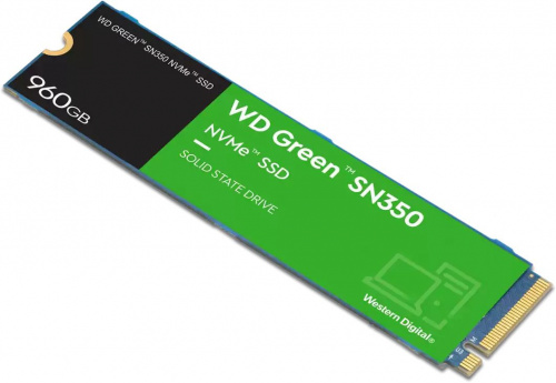 Накопитель SSD WD Original PCIe 3.0 x4 960GB WDS960G2G0C Green SN350 M.2 2280 фото 3